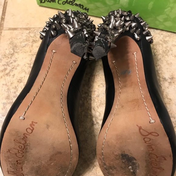 Sam Edelman Lorissa spikes and rhinestone heels - Picture 5 of 5